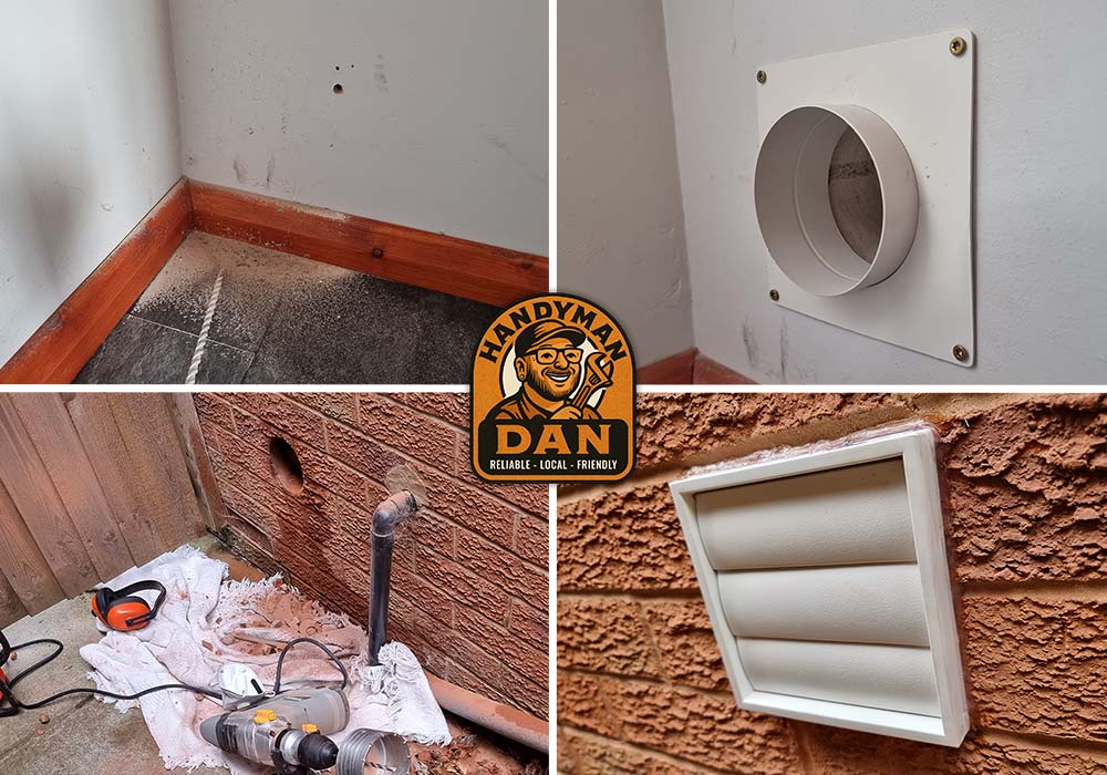 Tumble Dryer Port/Vent Install
