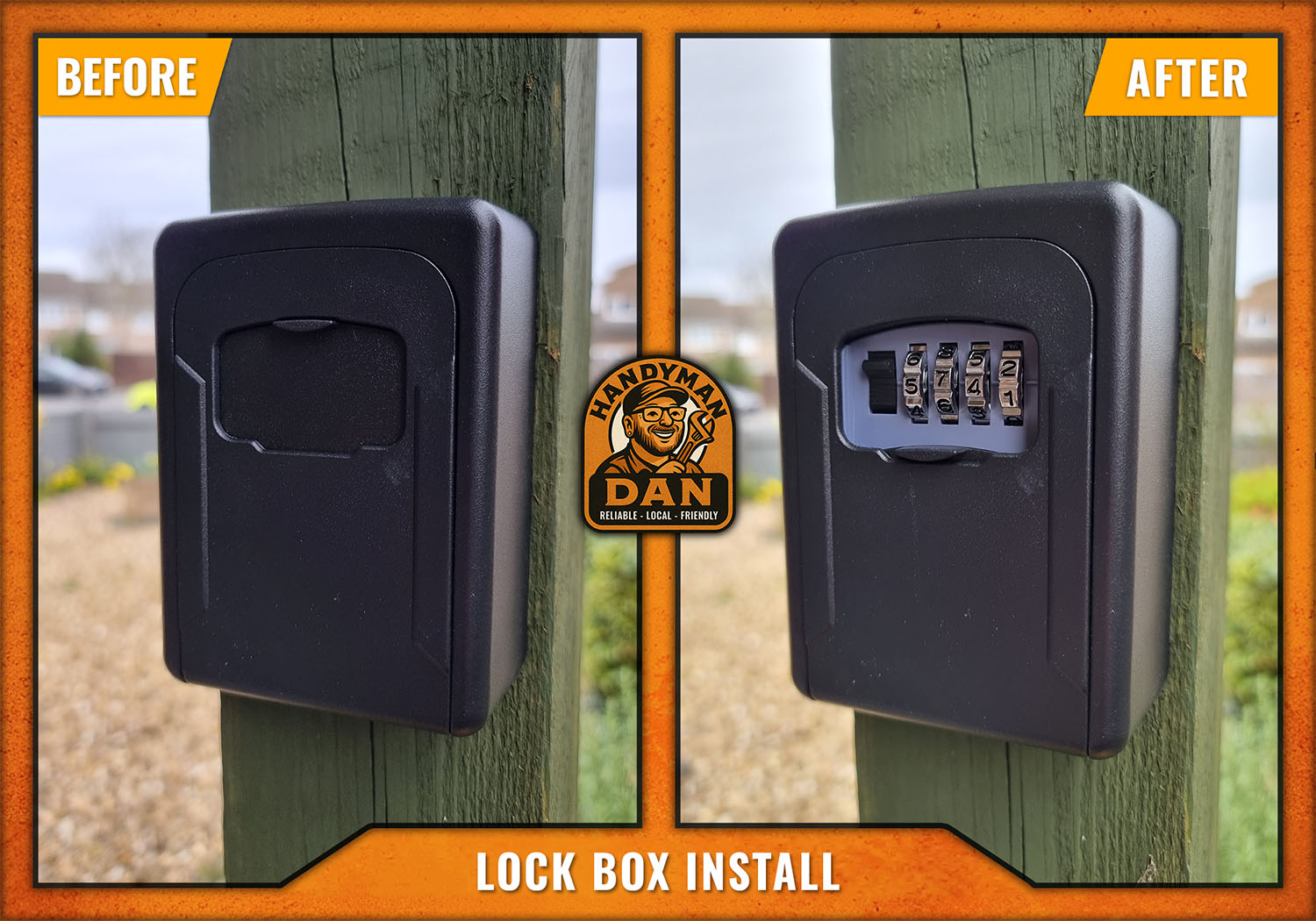 Lock Box Installation