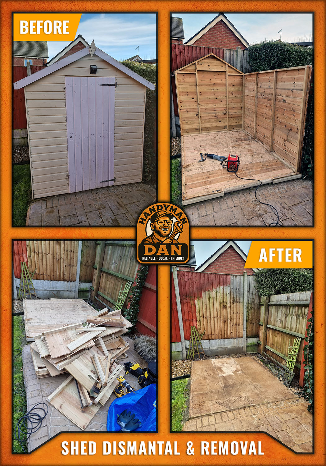 Shed Dismantling & Removal